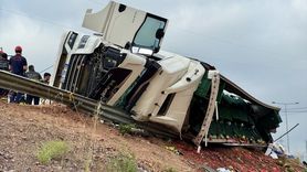 Kocaeli'de Tır Kazası: 1 Ölü, 3 Yaralı