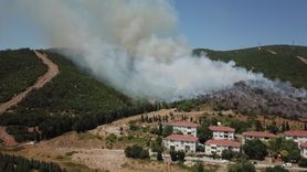Kocaeli'de Yangın Söndürme Çalışmaları Devam Ediyor