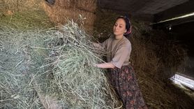 Köyde Antrenman Yapan Şampiyon Wushucu Berrin Tazıcı