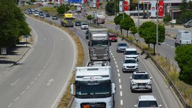 Kurban Bayramı Dönüşünde Samsun-Ankara Yolunda Yoğunluk