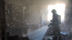 Kütahya'da İtfaiye Ekiplerinden Örnek Kurtarma Operasyonu