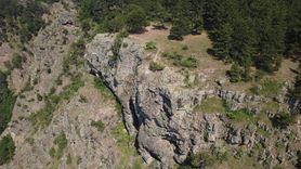 Manisa'nın Gelin Uçtu Kayalıkları Tabiat Parkı Oldu