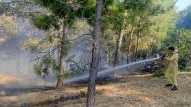 Mersin Aydıncık'ta Orman Yangını Kontrol Altına Alındı