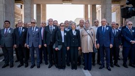 Mükerrem Levent İçin Meclis'te Törende Saygı Duruşu