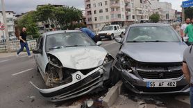 Ordu'da Otomobillerin Çarpıştığı Kaza: 7 Yaralı