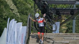 Sakarya'da UCI Dağ Bisikleti Eliminatör Dünya Şampiyonası Yapılıyor