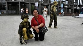 Samsun'da Canlı Heykel Performansları Başladı