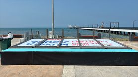 Samsun'da Genç Öğrencilere Pankart Düştü