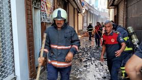 Şanlıurfa'da Havai Fişek Deposunda Yangın