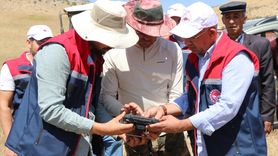 Siirt'te Çekirgelere Karşı Dronla İlaçlama Faaliyeti