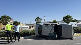 Sivas'ta Trafik Kazası: İki Yaralı