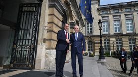 TBMM Başkanı Numan Kurtulmuş, Belçika Senato Başkanı Vincent Blondel ile Görüştü