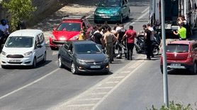 Tekirdağ'da Motosiklet ve Otomobil Çarpıştı: İki Yaralı