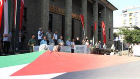 Trabzon'da Gazze İçin Destek Yürüyüşü