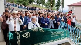 Trabzon'daki Selde Hayatını Kaybeden Hüseyin Aydın'ın Cenazesi Defnedildi