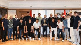 Trabzonspor 19 Yaş Altı Takımı'ndan Büyükşehir Belediyesi'ne Ziyaret