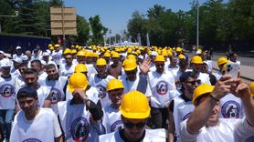 TÜRK-İŞ'ten Hazine ve Maliye Bakanlığı önünde protesto