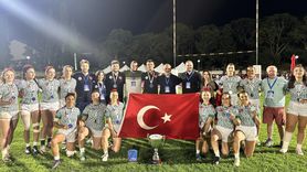 Türkiye 7'li Ragbi Kadınlar Milli Takımı Hırvatistan'da Şampiyon Oldu