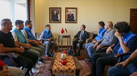 Türkiye Diyanet Vakfı Heyeti Mozambik'te Büyükelçi Alkan'ı Ziyaret Etti