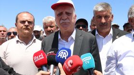 TZOB Başkanı Bayraktar Yozgat'ta Dolu Zararını İnceledi