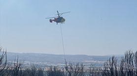 Uşak'taki Yangın Kontrol Altına Alındı