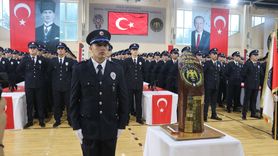 Adana'da 323 Polis Adayı Mezuniyet Töreniyle Yemin Etti