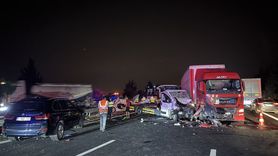 Adana'da Zincirleme Trafik Kazası: 8 Yaralı