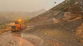 Ağrı-Kağızman Kara Yolunda Heyelan Felaketi