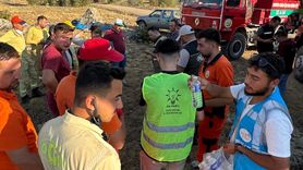 AK Parti Gençlik Kolları Yangınlarla Mücadelede Gönüllü Destek Sağlıyor