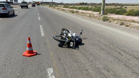 Aksaray'da Motosikletli Kazası: Polis Memuru Yaralandı