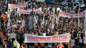 Ankara'da Gazze'ye Destek İçin Protesto Düzenlendi