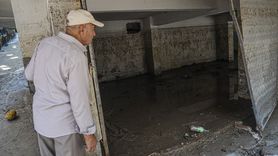 Ankara'da sağanak sonrası su baskınları