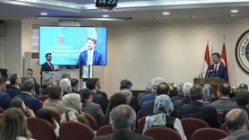 Ankara Üniversitesi Rektörü Prof. Dr. Necdet Ünüvar'a Macaristan Devlet Liyakat Nişanı