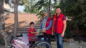 Antakya'da Bisiklet Hayalini Gerçekleştiren Cesur Özkurt