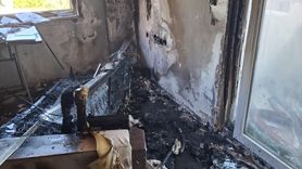 Antalya'da Apartman Dairesinde Yangın