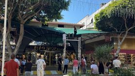 Antalya'da Balkonundan Düşen Kişi Tentelere Düştü