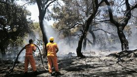 Antalya'da Orman Yangınına Müdahale Devam Ediyor