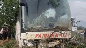 Antalya'da Otobüs Kazası: 10 Yaralı