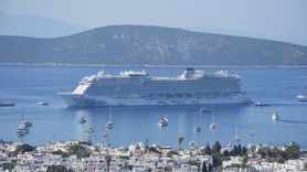 Aroya Kruvaziyeri Bodrum'u Ziyaret Etti