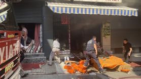 Aydın'da Ayakkabı Dükkanında Yangın Çıktı