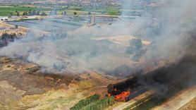 Aydın'daki Otluk Alan Yangını Kontrol Altına Alındı