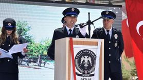 Bitlis'te 213 Polis Adayı Mezuniyet Sevinci Yaşadı