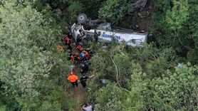 Bursa'da Orman Yangını Bölgesinde Tanker Devrildi: 1 Ölü, 2 Yaralı