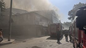 Bursa'da Tekstil Mağazasında Yangın Kontrol Altına Alındı