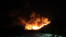 Bursa'daki Orman Yangınına Müdahale Devam Ediyor