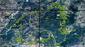 Bursa Harmancık'taki Orman Yangınına Müdahale Sürüyor