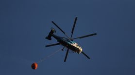 Çanakkale Ayvacık'ta Orman Yangınına Havadan ve Karadan Müdahele