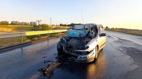 Çerkezköy'de Trajik Kaza: Otomobil Sürücüsü Hayatını Kaybetti