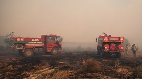 Çeşme'de Yangın Çıkışı ve Müdahale Süreci