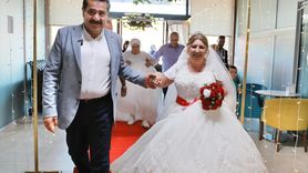 Denizli'de Down Sendromlu İki Kızın Gelin Olma Hayali Gerçekleşti